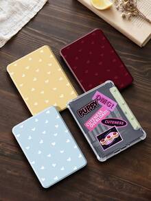 Ốp lưng Kindle hình trái tim bằng TPU nhiều màu sắc, phù hợp với Kindle thế hệ thứ 11 6 inch (phiên bản 2024 và 2022), Kindle Paperwhite thế hệ thứ 12 2024, siêu mỏng, trong suốt, hỗ trợ chức năng tự động bật/tắt màn hình, có thể tùy chỉnh, thích hợp sử dụng hàng ngày và làm quà tặng ngày lễ, quà sinh nhật, quà mùa xuân, lễ Phục sinh. - Nhiều màu - Xem 3