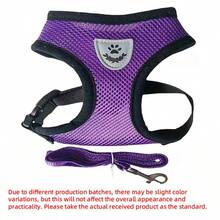 New Luminous Dog Harness And Leash Set, Available In Multiple Colors And Sizes, Suitable For Cats, Dogs And Various Pets - Multicolor - View 31