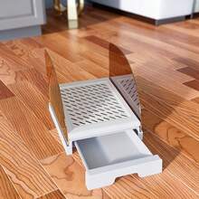 Adjustable Height Cat Litter Ladder, Kitty Litter Box Step, Anti-Tracking Cat Litter Tray - one-size - View 4