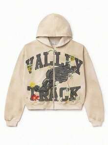 Unisex Hoodies 2026 New Arrival Autumn & Spring European American Style 3D Print Cute Oversized Casual Zipper Teen Sports Sweatshirts XS-4XL - KTT002 - 查看 1