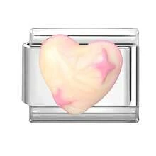 1 件（单个，未组装）优雅的粘合珠宝适合生日和周年纪念礼物，银色系列带有精致的苹果、蝴蝶、花卉和仙女元素 D 时尚模块化项链、手链、戒指配饰 - M293368 - 查看 10