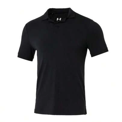 Under Armour 男士 UA Premier Johnny Clr Polo 衫，柔软短袖 Polo 衫，舒适日常户外运动休闲 Polo 衫 1388709-001