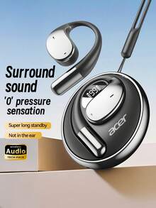 ACER OHR550 Open-Ear OWS Wireless Earbuds Bluetooth 5.4 Comfortable Wear Suitable For Learning, Business, Sports, Running, Fitness Compatible With Phone IOS/Android System - one-size - View 3