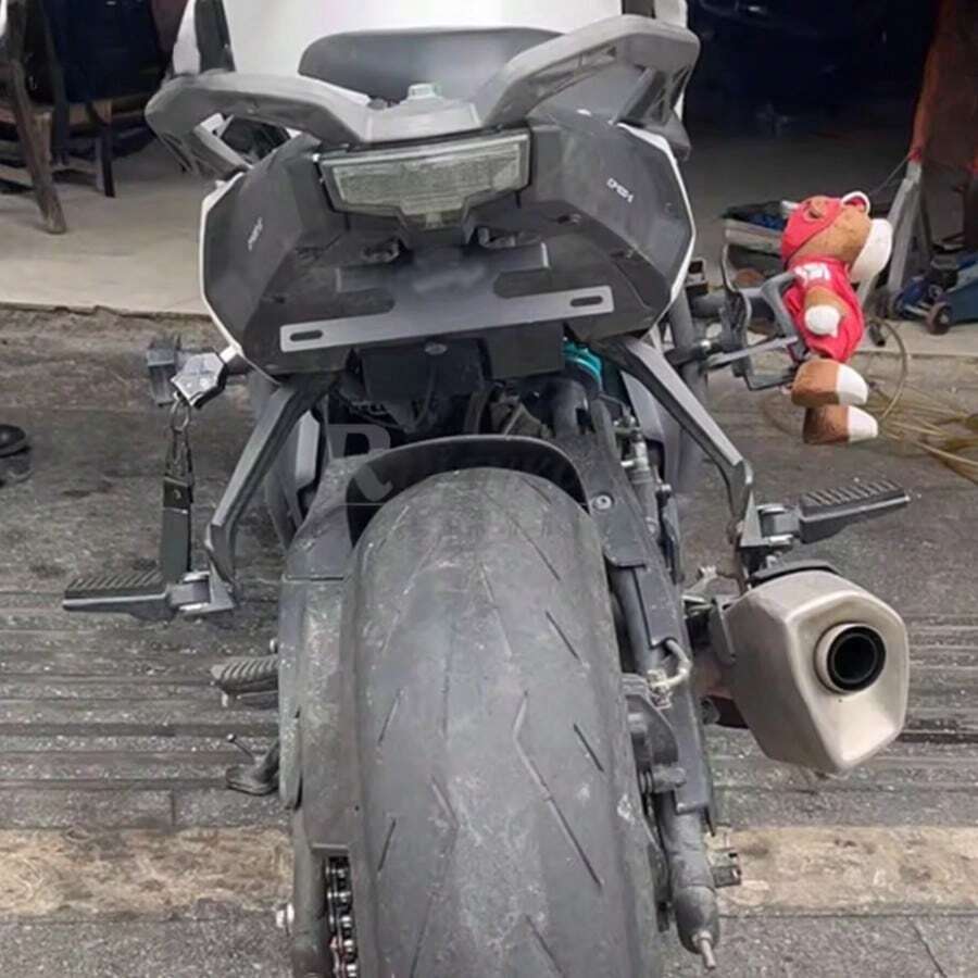 FOR CFMOTO 150NK 650NK 400NK 450SR 250SR 450SS 250SR 300SR 800NK License Plate Holder Bracket Light Tail Tidy Fender Eliminator - - A - View 1