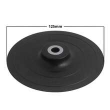 Suporte de Borracha para Disco de Lixa Boina | Fertak - 125mm - Entrada do Brasil (220V) - Visão 2