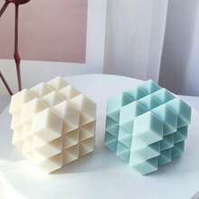 Shaped Aroma Stone Silicone Mold For Scented Candle Making - White - View 4