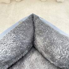 Cama para mascotas, adecuada para perros, gatos y otras pequeñas mascotas, suave, resistente a la suciedad, protege la piel del animal y es lavable. - Azul - Ver 3