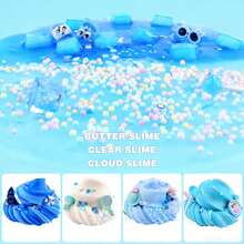 6 Pack Slimes, Pink Slime Kids, Cloud Slime Kit For Girls Ages 8-12, Toys For Girls And Boys, For Kids Slime Set Party Kit Valentine's Day Gifts, 4 5 6 7 8 9 10 Year Old Girl Birthday Gift Cute Stuff - 彩色 - 查看 6