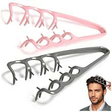 Fluffy Texture Styling Comb, Unisex Wide-Tooth Styling Comb, Professional Volumizing Comb For Hairstylists. - Multicolor - View 1