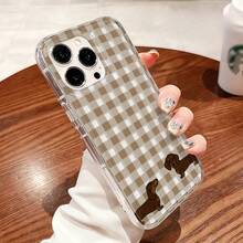 1 chiếc ốp lưng điện thoại TPU trong suốt hình chó xúc xích dễ thương, có đệm khí, bảo vệ toàn diện, chống sốc, thời trang, tương thích với iPhone 17 16 15 14 13 12 11 Pro Max, A55/54/53/52/51, S25/24/23/22/21 Series, phiên bản quốc tế, không phải phiên bản nội địa. - Nhiều màu - Xem 2