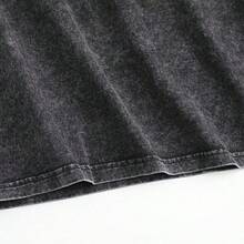 Men's Y2K Vintage Distressed Sleeveless Vest - Ultra Soft Street Dressing - Black - View 6