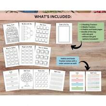 2026 Diary Set, Includes Planner, Pre-Designed Bullet Journal Pages, Annual/Monthly Trackers, Habit/Mood Trackers, Bullet Journal Pages, And Diary Set. - A - View 7