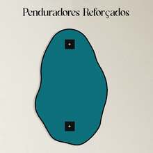 Premium Organic Mirror 50x80cm For Living Room, Bedroom And Closet - GOLD - C-金 - 查看 9