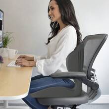 1pc Upgrade Ergonomic Memory Foam Cushion For Office, Stool, Car Seat Cushion, Integrated Lumbar And Back Support, Ideal For Birthday Gifts, Mother's Day Gifts, Perfect Gift For Parents And Friends, Lightweight, Portable, Medium Soft Firmness High-Density - Xám - Xem 7