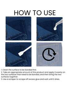 透明防水服装胶水，耐热防水牛仔布粘合胶 - A - 查看 8