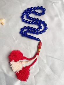 1条经典优雅45颗亚克力珠念珠手链，适合男士日常祈祷佩戴 - 彩色 - 查看 7