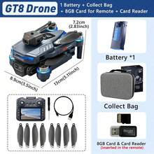 TOKQI Dual Camera FPV Drone With 4.3" Screen, WiFi, Brushless Strong Power, Smart Obstacle Avoidance, Foldable RC Quadcopter, Suitable For Beginners - Multicolor - View 15