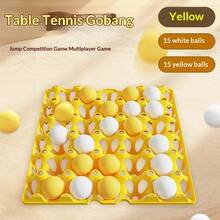 1pc 2026 Ping Pong & Five-In-A-Row Chess Game Set, Youth Competition Game, Intellectual Toy, Ideal For Interaction, Friendship, Family, Hot Selling, Perfect Gift For Boyfriend, Girlfriend, Birthday, Party, Boys, Girls - Multicolor - View 10