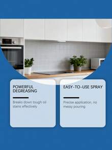 jakehoe Degreasing Spray, Kitchen Stove & Vent Cleaner, Removes Oil Stains & Dirt, Daily Cleaning Spray - Liquid - View 4