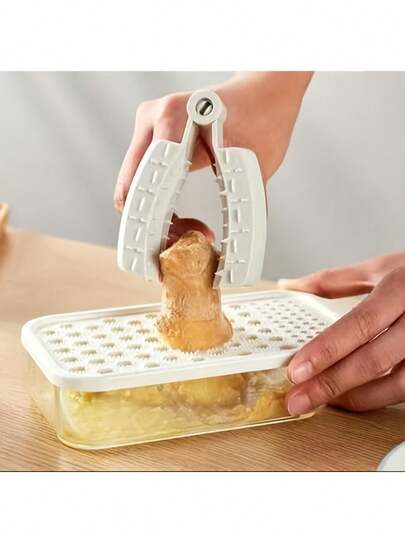 Random Color Kitchen Finger Guard Protector, Vegetable Slicer Cutter Holder, Anti-Scratch Grater Clip