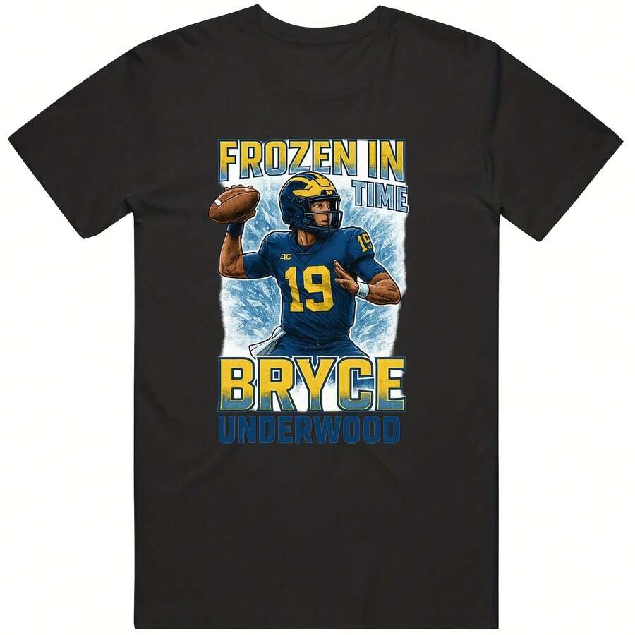 Bryce Underwood – Frozen In Time T Shirt - Noir 9 - Voir 1
