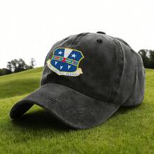 Baseball Cap 109th Airlift Wing Hat Golf Adjustable For Men Trucker Hat - Black - View 2