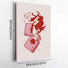 2D Flat Print, 1pc Framed Canvas Wall Art, 777 Lighter 777 Angel Number Lucky Art Print Canvas Poster Painting Home Wall Decor, Ideal Gift For Bedroom Living Room Hallway Dorm, Ready To Hang - 列印 - 查看 15