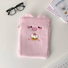 Cartoon Plush Tablet Sleeve Bag, Protective Inner Case For 10.5" & 11" Apple IPad, Tablet, Learning Pad - Multicolor - View 8