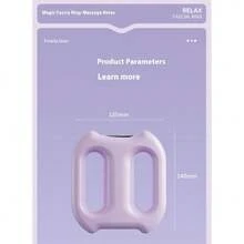 USB Rechargeable Mini Vibrating Massage Roller, Multi-Speed Muscle Relaxation Device For Yoga, Fitness, Cellulite Reduction - Purple - View 6