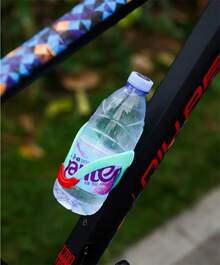 Portabotellas fluorescente para bicicleta de montaña, accesorios, 1 piezas y pernos R39B - Azul - Ver 6