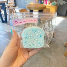 2026 New Handmade Squishy Toast Toy, Water-Feeling Slow Rebound Toast Squeeze Toy - Gift For Friends, Holiday, Birthday, Collection - Multicolor - View 6