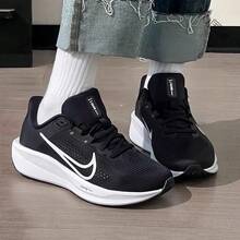 Nike Zapatillas de running Quest 6 Summer para mujer, cómodas, versátiles y de caña baja con rebote - Negro - Ver 1