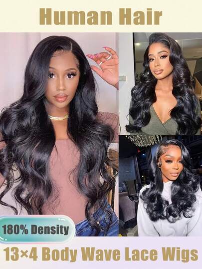 36英寸圣诞装饰波浪卷真人发假发，直发前蕾丝假发，女士真人发，13*4蕾丝假发，前蕾丝假发，留出自然发际线，适合初学者，自然色，180%密度，8-36英寸折扣蕾丝前假发，预先拔毛发际线，8-36英寸直发，仿真人发蕾丝前假发，自然外观，适合日常圣诞装饰，女士圣诞礼物（8-16英寸波波头假发）