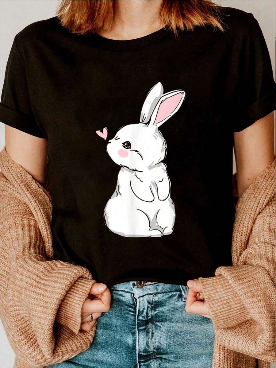 T-shirts pour femmes - Noir - Voir 1