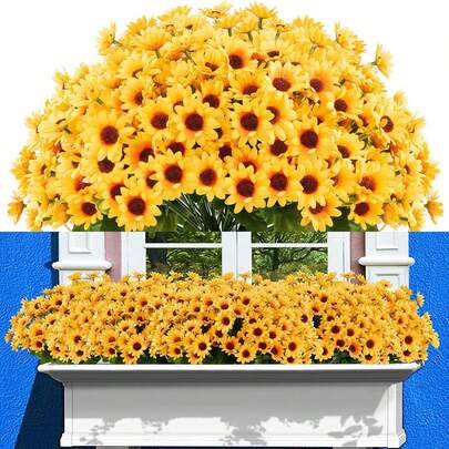 1PC Artificial Sunflower, Silk Sunflower, Fake Plant, Home, Dining Room, Living Room, Outdoor Garden Decoration, Flower Arrangement Art, Photography Props, Autumn, Spring, Vase, Flower Wall, Flower Wreath, Bride Bouquet, Wedding Decoration, DIY Flower Wreath Materials, Birthday Party Decoration Materials, Home Decoration Accessories, Valentine's Day.