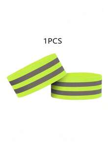 1 chiếc băng phản quang có độ hiển thị cao, dùng được cho cổ tay, cánh tay, mắt cá chân, chân, dây thun điều chỉnh được, thích hợp cho đi bộ đêm, đạp xe, chạy bộ, chạy chậm, phụ kiện chạy đêm phản quang, băng đeo cổ tay thể thao, đồ dùng cho tiệc tùng. - B - Xem 9