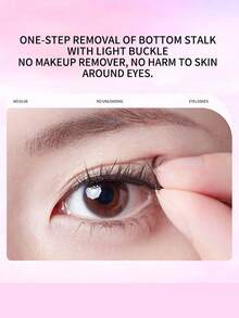 ROCK SWEET Cat-Eye Glueless False Eyelashes – Realistic Volume & Curl, Sectioned Design For A Defined, Fluttery Look - Black - View 4