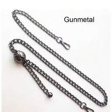 Adjustable Bag Chain Strap, Metal Long Shoulder Strap, Fashion Versatile Replacement Chain Accessory - Multicolor - View 10