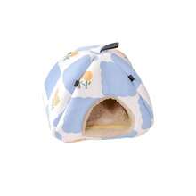 Hamster Nest, Warm Winter Bed, Small Pet Plush Hammock, Suitable For Birds, Parrots, Ferrets, Hamsters, Squirrels, Marmosets And Rabbits. - Multicolor - View 8