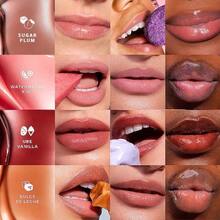 4支保湿唇彩，镜面持久液体唇膏，唇部护理 - 多色 - 查看 3