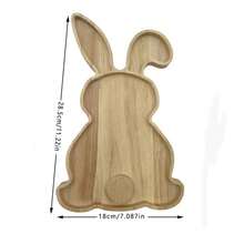 An Easter Bunny-Shaped Tray, A Baby's Complementary Food Breakfast Tray, And A Afternoon Tea Snack And Fruit Tray - Multicolor - View 9