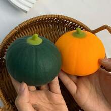 1个黑色南瓜造型软萌玩具 - 解压玩具 - 挤压玩具 - 柔软玩具 - 捏捏乐玩具 - 指尖玩具 - 史迪奇玩具 - 旅行玩具 - 课堂指尖玩具 - 迷你洗澡玩具 - 圣诞文具减压球，生日礼物，完美礼物，复活节礼物，圣诞节礼物，万圣节礼物，平安夜礼物 - 彩色 - 查看 7