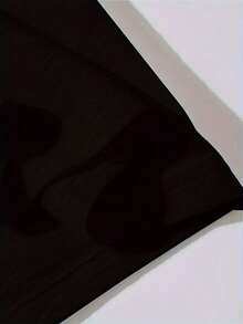 Women T Shirt Dear Santa Its My Co Worker S Fault Christmas Print Round Neck Casual Soft Comfortable Holiday 220g - 黑色 - 查看 5