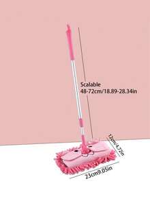 1 Set Cute Mini Broom And Mop Combo, Household Broom And Mop Set, Cleaning Supplies, Cleaning Tools - A - View 1