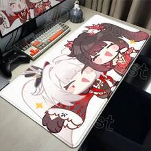 Kawaii Sparkle Sparxie Desk Mat XXL Honkai Star Rail HSR Game Mouse Pad Lock Edge PC Mice Mats Office Computer Keyboard Mousepad - SS-3 - 查看 19