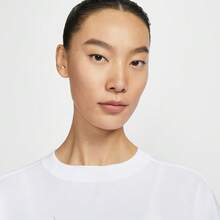 Nike 女士 AS W NSW LS TEE VDAY OS 长袖针织圆领T恤 TIHI7696-100 - 紅白色 - 查看 4