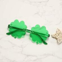 St. Patrick's Day Shamrock Glasses, Fun Green & Red Party Glasses Suitable For Women & Adults, Wholesale Irish Party Favors, Parade & Bar Decorations, Photo Booth Props - Multicolor - View 5