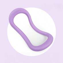 2个露肩瑜伽环，健身拉伸放松环，柔软拉伸健身环 - 彩色 - 查看 6