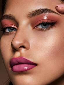 Pudaier 2pcs Valentine's Day Lip Gift Set: Includes Lip Liner Pencil And Lip Gloss, Suitable For All Skin Tones - 07+02 - View 2