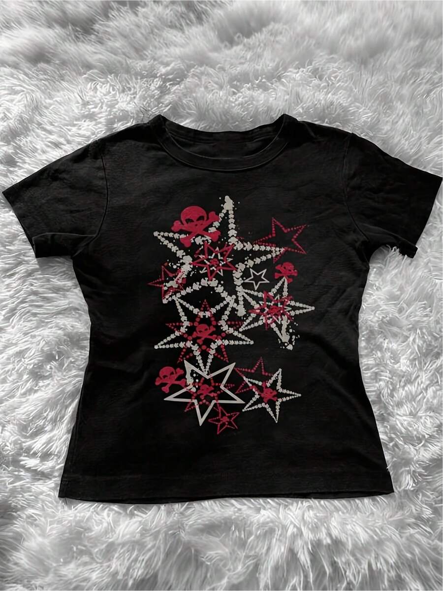 Women T-Shirts - Black - View 1